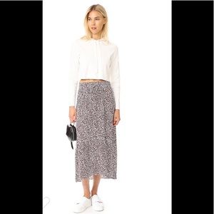 ALC Holly animal print skirt. size 2